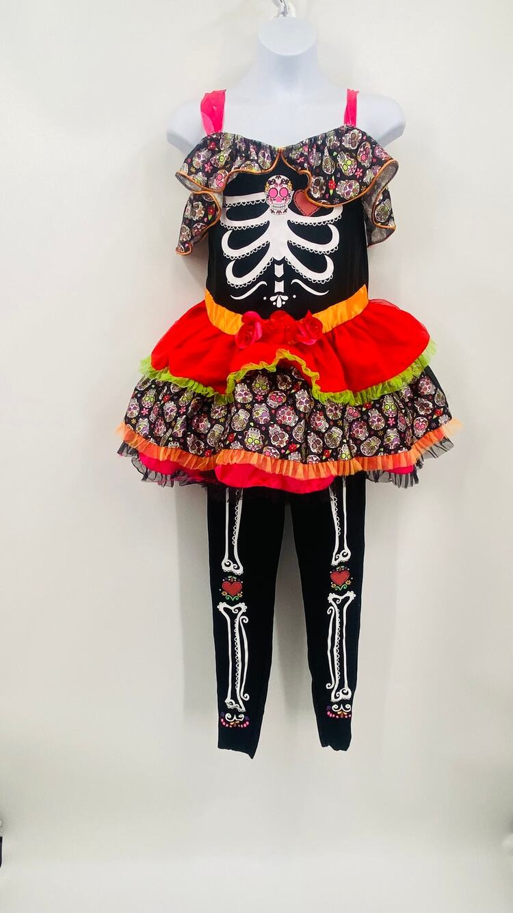 Day of the Dead Sugar Skull Sweetie Costume